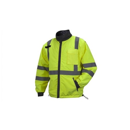 Pyramex - Winter Wear - Hi-Vis Lime Jacket - Size Extra Large RJR3410XL